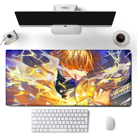 Computer mouse pads Anime Kimetsu no Yaiba , Demon Slayer large mouse pad