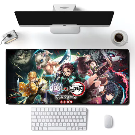 Computer mouse pads Anime Kimetsu no Yaiba , Demon Slayer large mouse pad