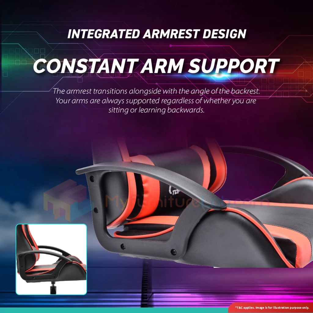 TOP TUNING GOLD Kerusi Gaming Kerusi Komputer Kerusi Pejabat Gaming Chair