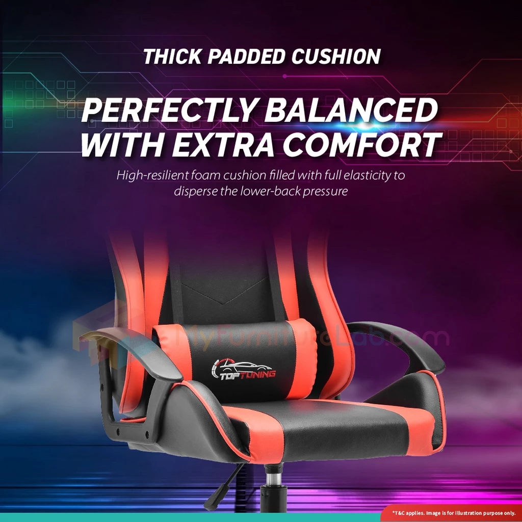 TOP TUNING GOLD Kerusi Gaming Kerusi Komputer Kerusi Pejabat Gaming Chair