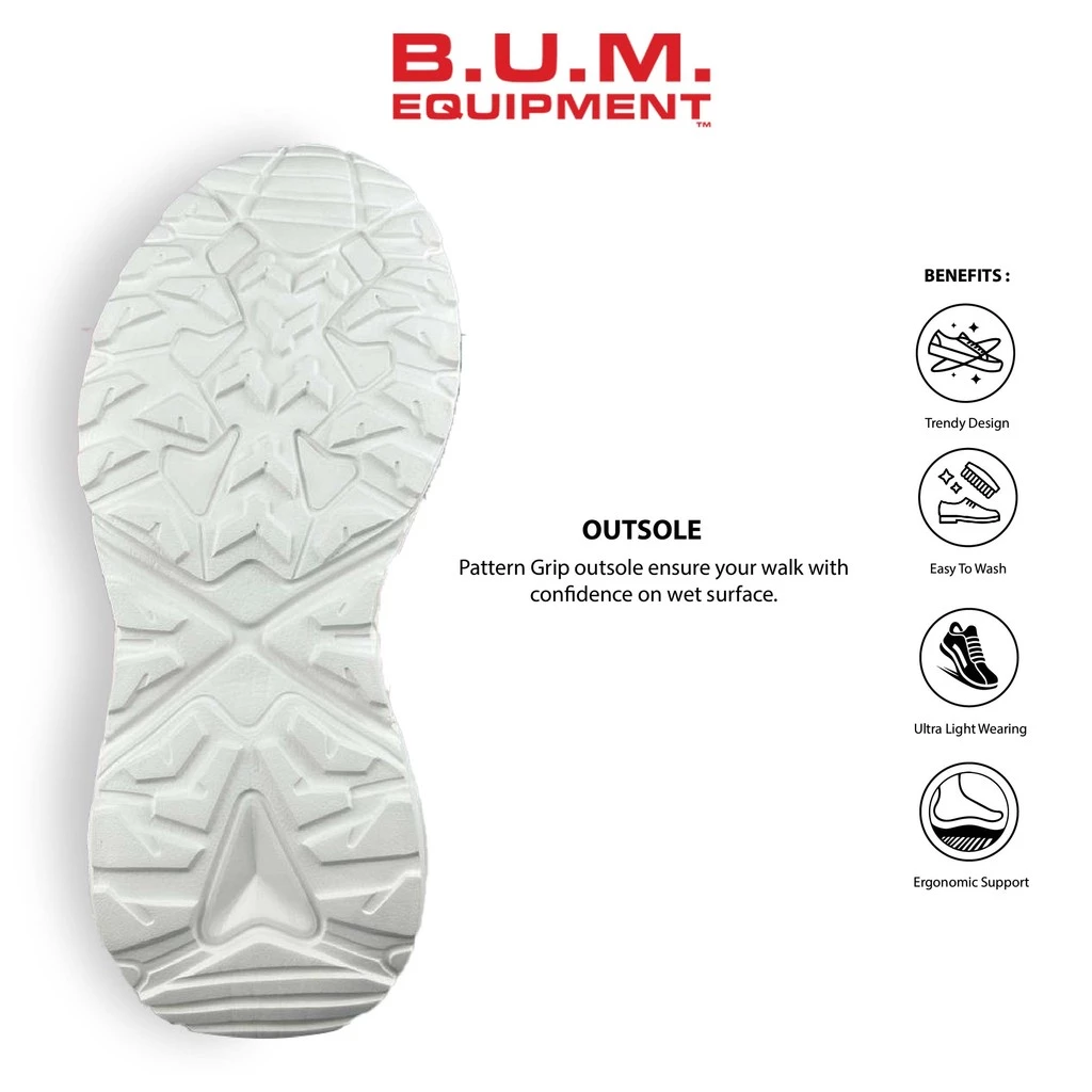 BUM Equipment Kasut Wanita Kasual Ringan Bernafas - Women's Shoes BE99322/BE99323 Pink/White Sneaker