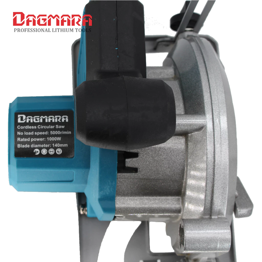 DAGMARA DCS01 Cordless Circular Saw With Battery Adjustable Cut Depth & Cut Bevel (20V/5")