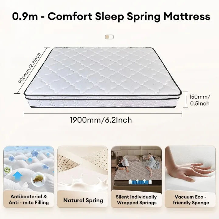 GOLD Bunk Bed Frame Double Layered Overweight Bed Loft Bed Elevated Bunk Bed Bear 500kg Bunk Bed Space Saving Metal Bed Frame Single frame上下铺