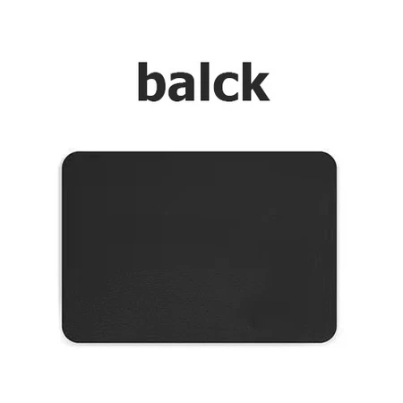 LEATHER MOUSE PAD Dual Side Stitched Waterproof Office & Home Leather Pad