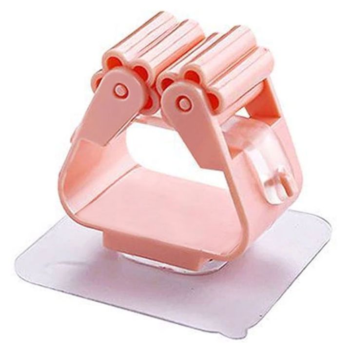 Mop Clip Wall Mounted Organizer Holder Brush Broom Hanger Storage Household Rack Kitchen Bathroom Storage Hook