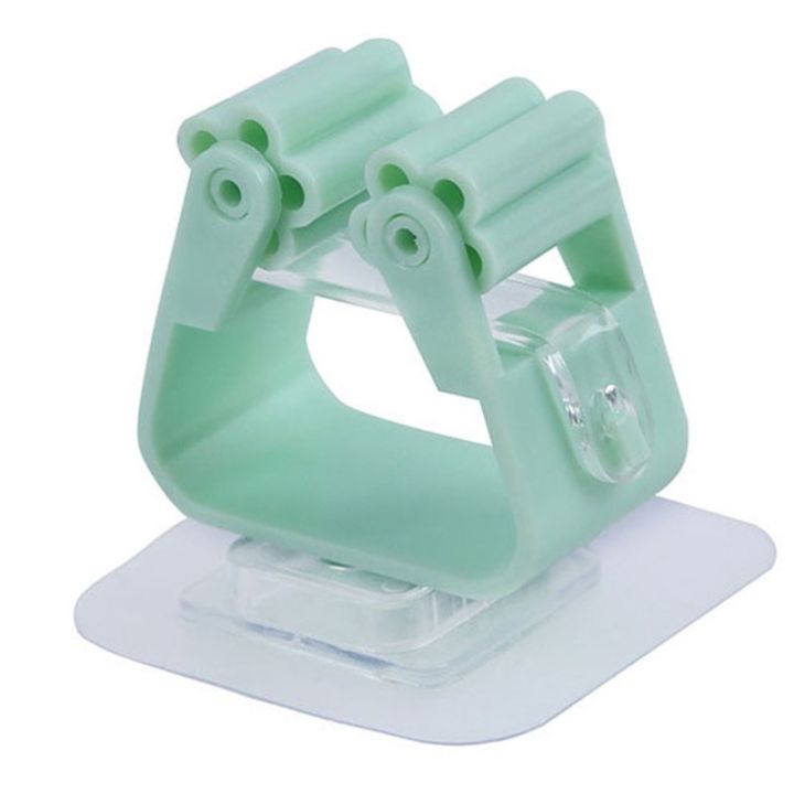 Mop Clip Wall Mounted Organizer Holder Brush Broom Hanger Storage Household Rack Kitchen Bathroom Storage Hook