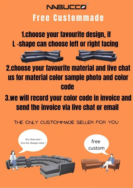 Nabucco N6637 Jellyy Push Back 3 Seater Sofa