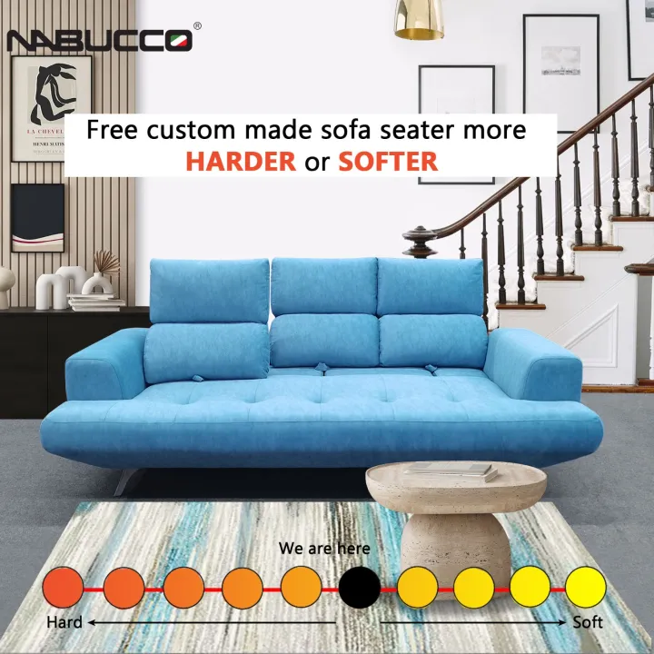 Nabucco N6637 Jellyy Push Back 3 Seater Sofa