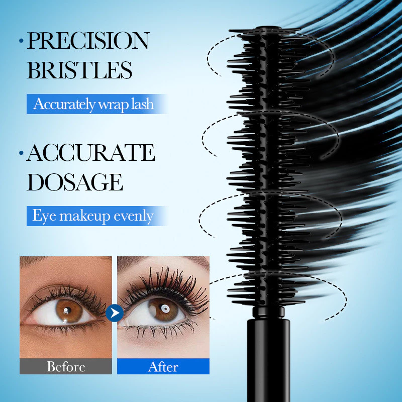 SADOER Curling Long Mascara Styling Eyelashes Makeup Mascara
