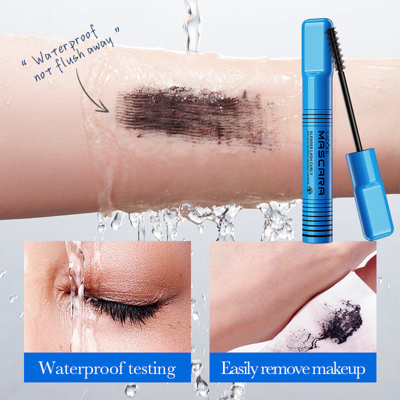 SADOER Curling Long Mascara Styling Eyelashes Makeup Mascara