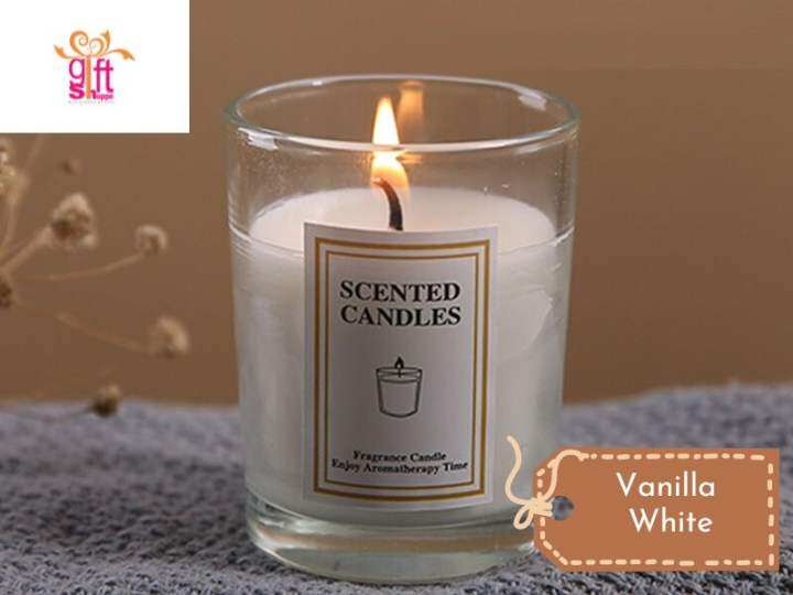 Scented Candles Door Gift Set Aromatherapy Candle Fragrance Soy Wax Essential Oil Candle Wangi Lilin soywax