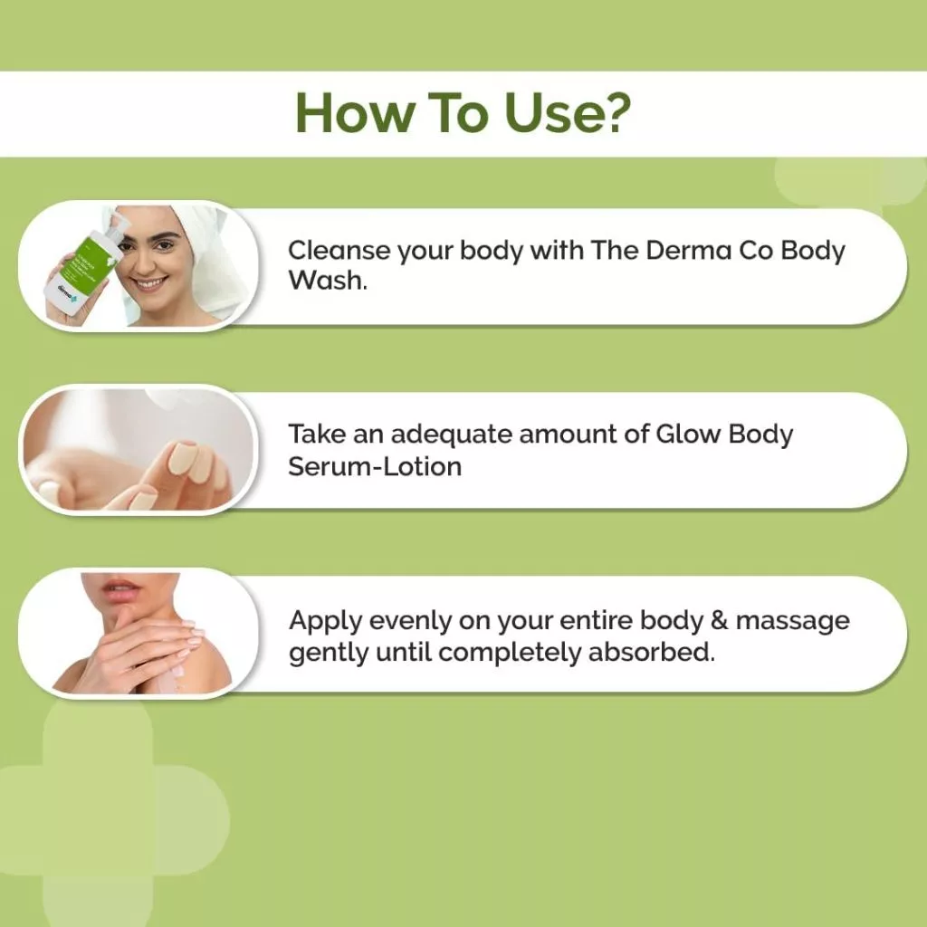 The Derma Co 1% Kojic Acid Daily Glow Body Serum Lotion - 250ml