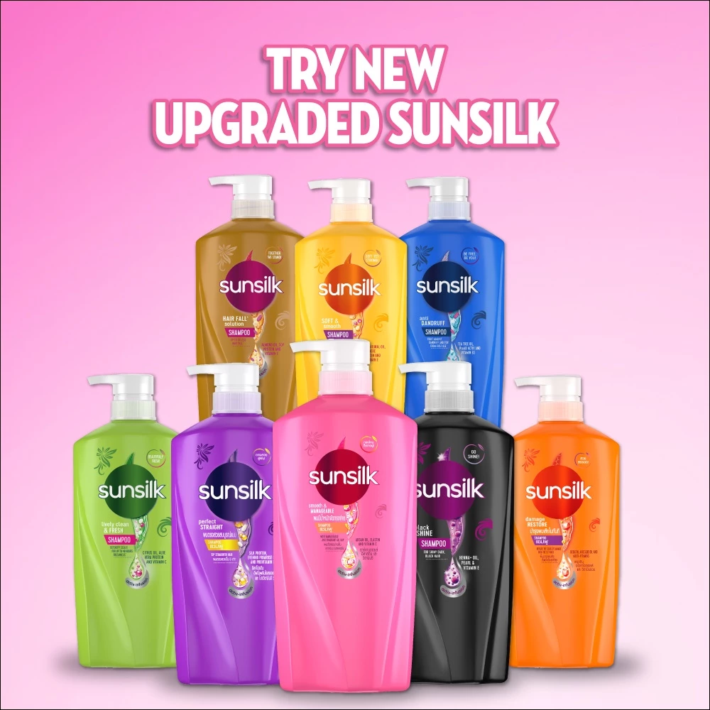 [Bundle of 4] Sunsilk Smooth and Manageable Shampoo 625ml
