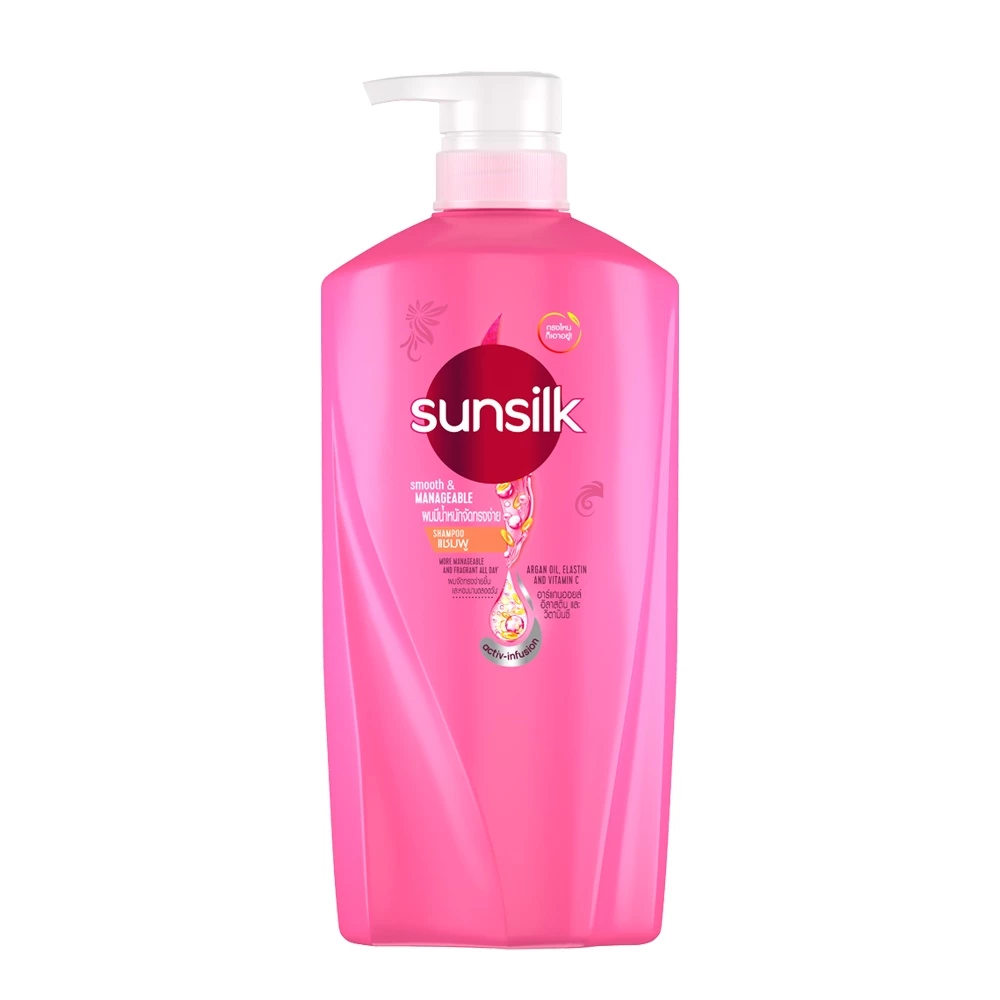 [Bundle of 4] Sunsilk Smooth and Manageable Shampoo 625ml