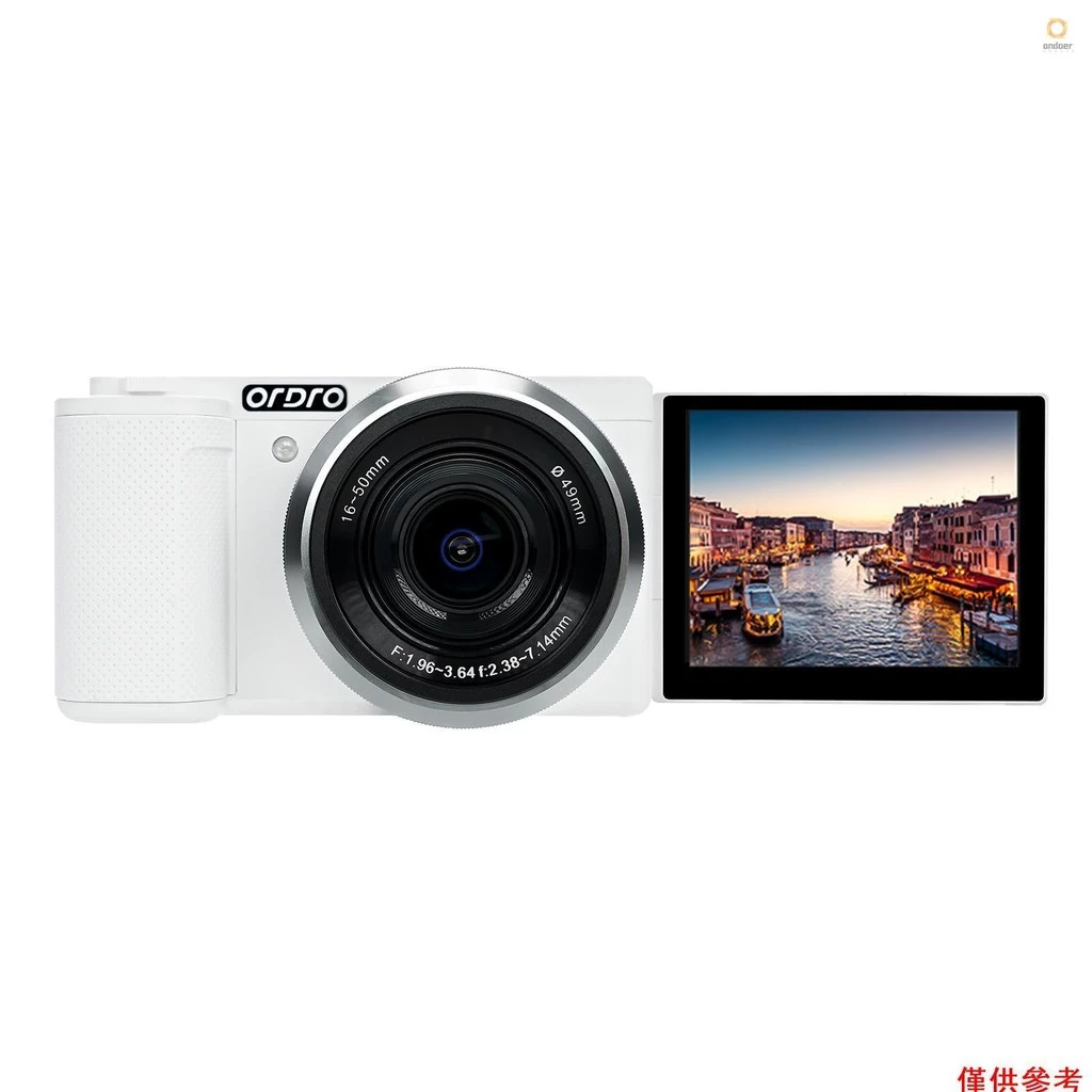 ORDRO G930 5K 30fps Digital Camera 64MP WiFi Digital Video Camera Camcorder 3.2 Inch Flip Touch Screen Face Tracking Auto