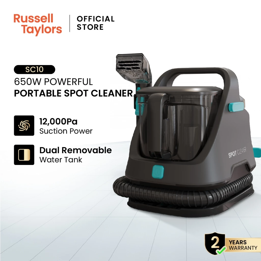 Riino Pembersih Spot Vakum Basah & Kering Fabrik dan Perabot Cuci Kusyen Karpet & Langsir - DMW001 Spot Cleaner Washer