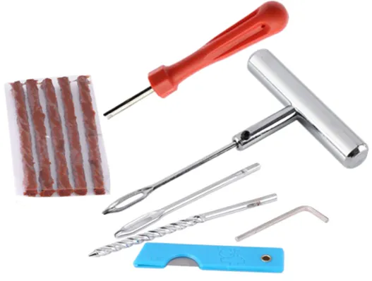 Tire Repair Tool Kit Automotive Automobile Car Tire Tyre Motorcycle Tire Puncture Repair Mini Tool Kit