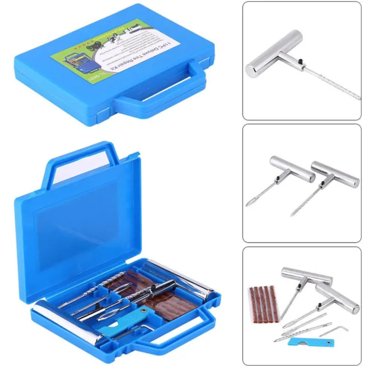 Tire Repair Tool Kit Automotive Automobile Car Tire Tyre Motorcycle Tire Puncture Repair Mini Tool Kit
