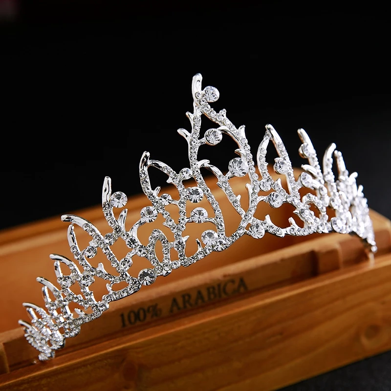 Crystal Crown Bridal Wedding Tiara Headband Mahkota Perkahwinan