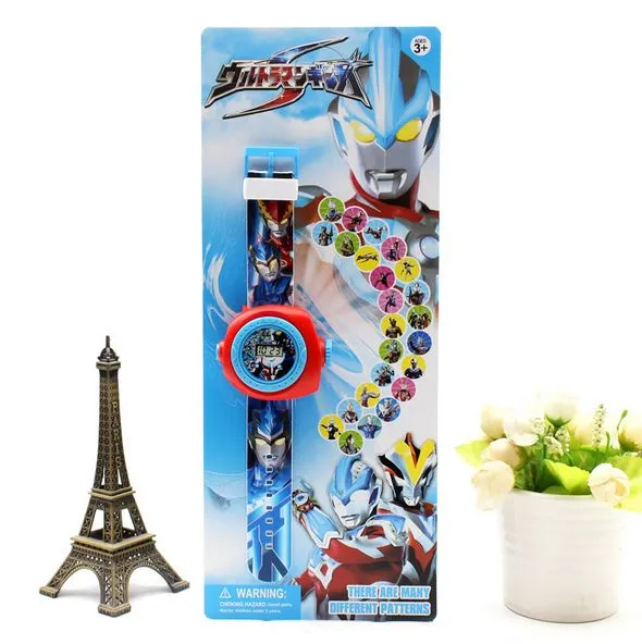 [🔥COOLEST WATCH🔥] 20 Projection Toy Watch Digital Avengers Mickey Ultraman Frozen Kid Jam Kanak Childen Girl Boy Gift