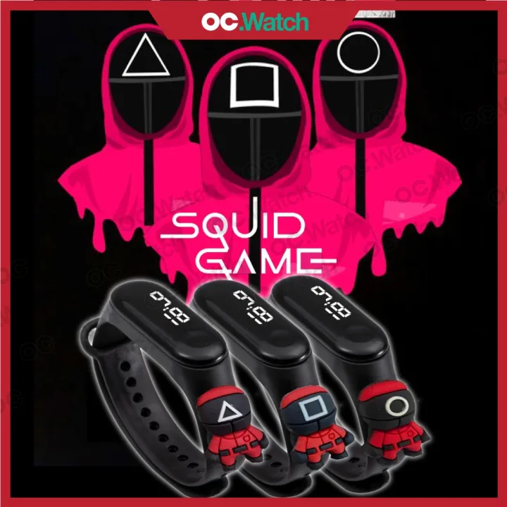 Cartoon Digital LED Jam Tangan Kanak Budak Perempuan lelaki Waterproof Kid Watch Boy Girl Children Kartun