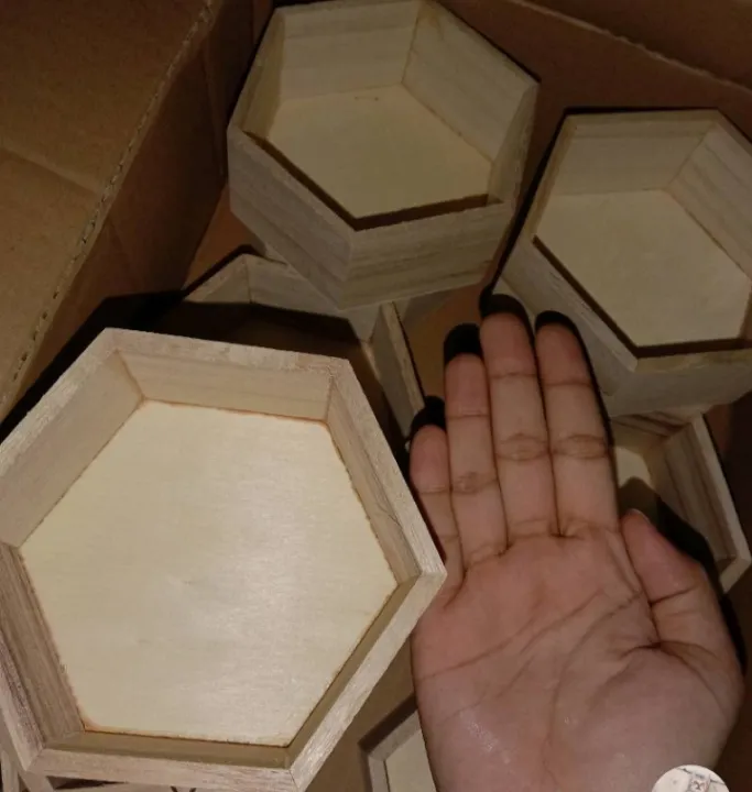 WALL DECO KOTAK KAYU HOME DECO