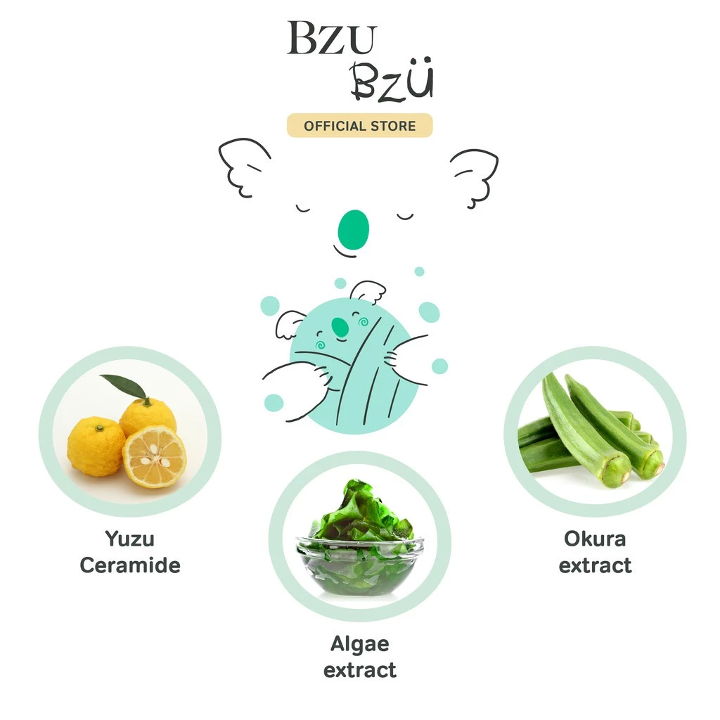 BZU BZU Cooling Baby Lotion (200ml x 3)