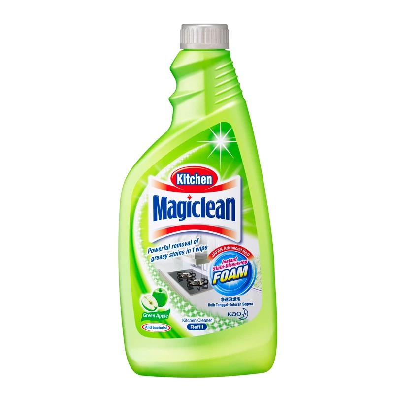 MAGICLEAN Kitchen Cleaner Apple & Refill Bundle