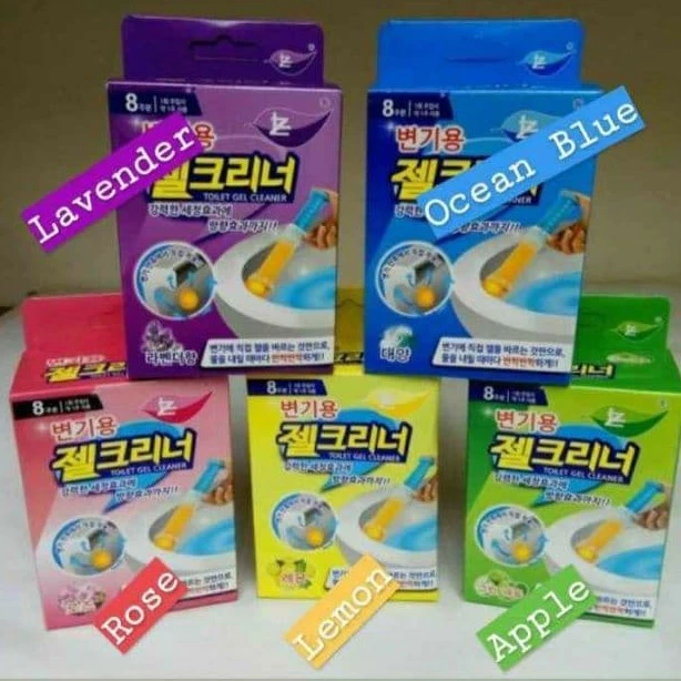 (Agsazali76) VP 4 (PushType MAGIC GEL) Korean Toilet Bathroom Scrubble Bubble Cleaner Cleaning Toilet Bowl Cleaner