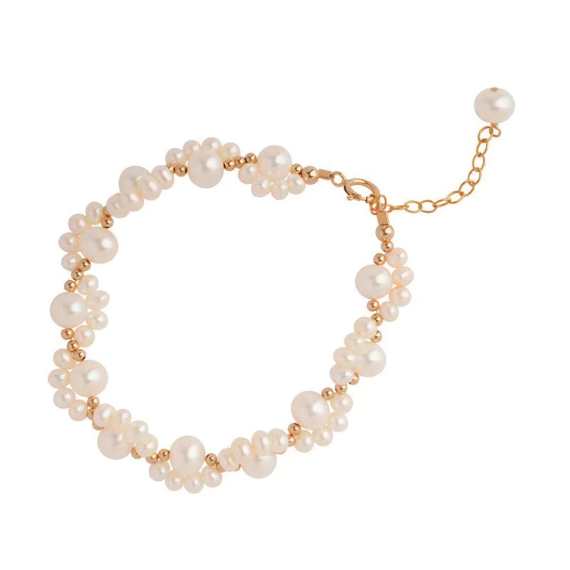 Korean Imitation Pearl Kitten Claw Bracelet Sweet Gentle Women Bracelet