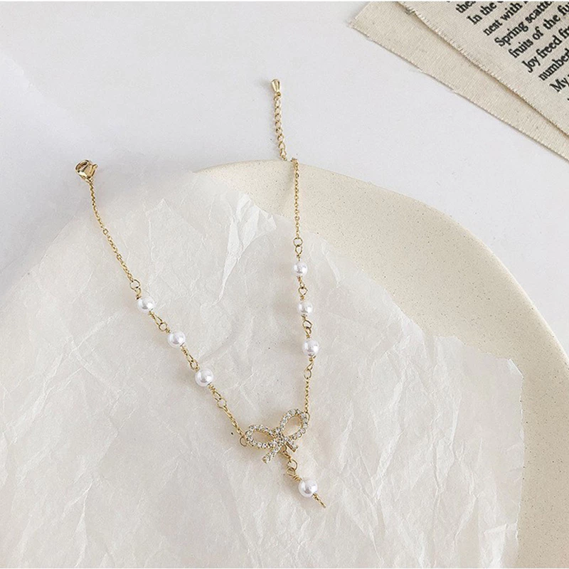Korean Pearl Bracelet Niche Design Sense of Exquisite and Simple Women Jewelry
