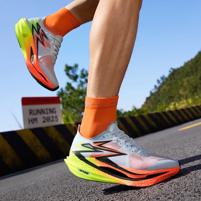 361 Degrees Flame 4.0 Men Women Professional Marathon Racing Running Shoes Breathable Rebound 672512205