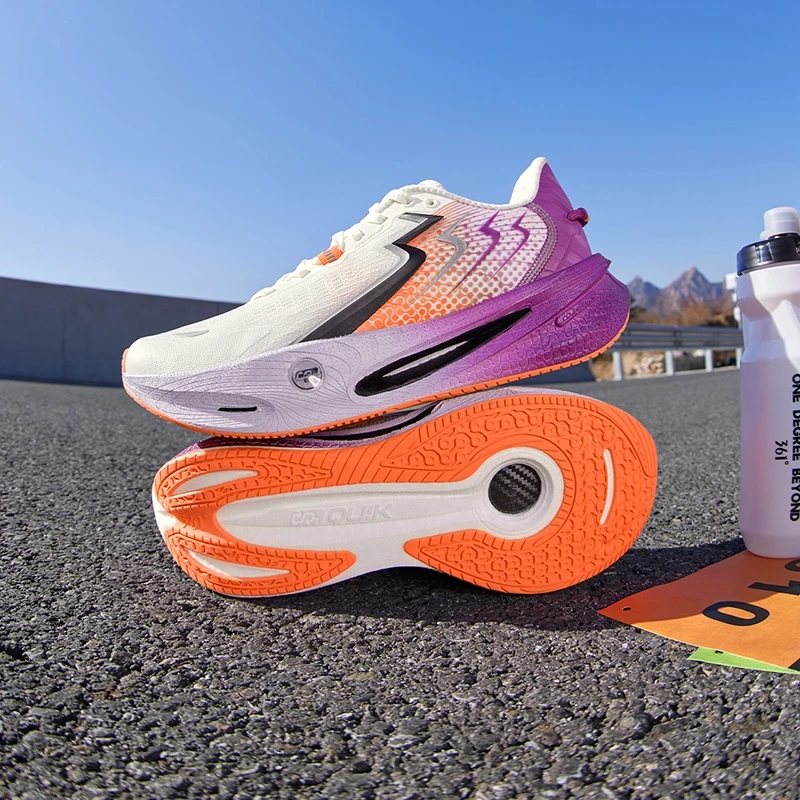 361 Degrees Spire Float Ⅱ Men Running Shoes Comfortable Cushioning Widefoot Shock Absorption Soft Sneakers 572512201