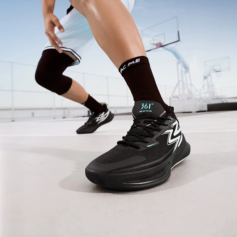 361 Degrees Big3 Team 1.0/2.0 Men Basketball Shoes Wear-Resistant Non-Slip Breathable Training 672331109