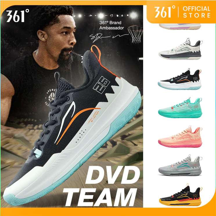 361 Degrees Dinwiddie Dvd Team Basketball Shoes Men Breathable Mesh Comfortable 672421113