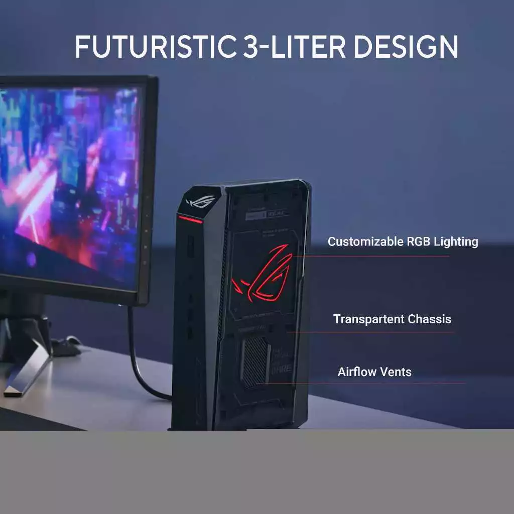 ASUS ROG NUC 2025 Gaming Desktop Intel Core Ultra 9 275HX NVIDIA RTX 5080 GPU, 32GB DDR5-6400 RAM RNUC15JNK9X289A3