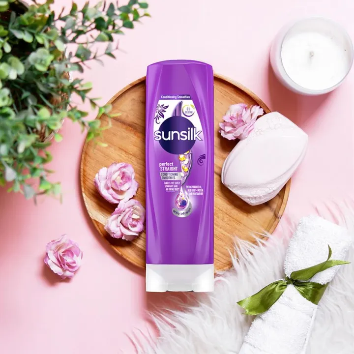 SUNSILK Perfect Straight Conditioner 300ml