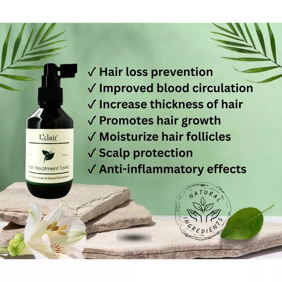 Hair Treatment Shampoo (1 x 525ml) + Hair Treatment Tonic (1 x 125ml) [Free Sea Salt 1 x 30g]