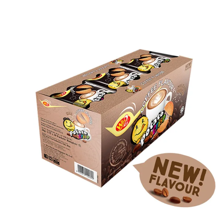 Win2 - Potato Crisp 600G - 20G x 30SACHETS / Win2 - KRAKER UBI KENTANG PANGGANG 600G - 20G X 30SACHETS