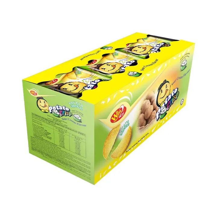 Win2 - Potato Crisp 600G - 20G x 30SACHETS / Win2 - KRAKER UBI KENTANG PANGGANG 600G - 20G X 30SACHETS
