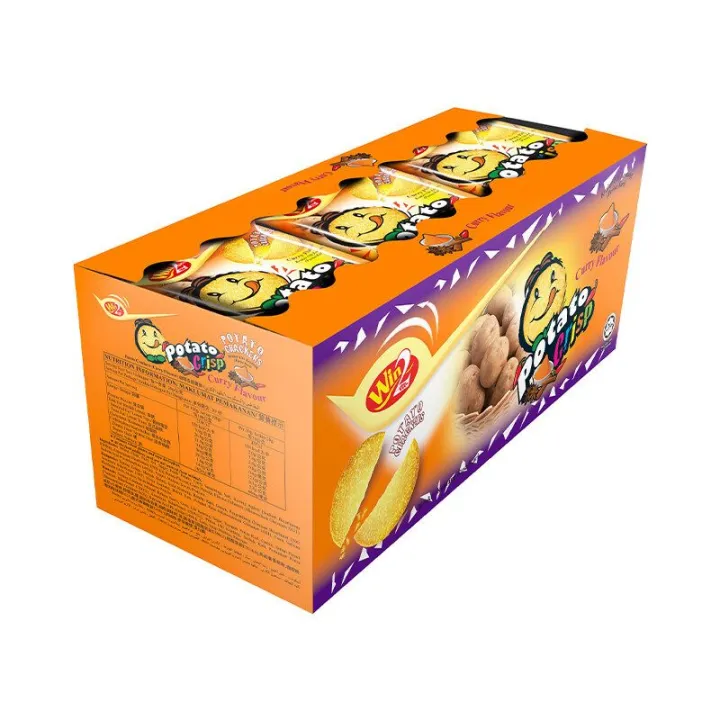 Win2 - Potato Crisp 600G - 20G x 30SACHETS / Win2 - KRAKER UBI KENTANG PANGGANG 600G - 20G X 30SACHETS