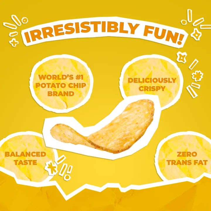 Lay's Classic 50g / Lay's Kerepek Kentang Perisa Klasik 50g