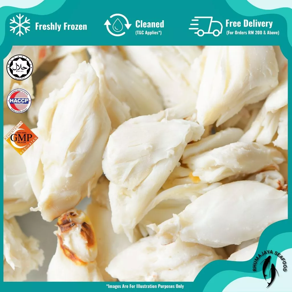 Mud Crab Meat 250G Ketam nipah| Rhumajaya Fresh Frozen Seafood (RMJ)