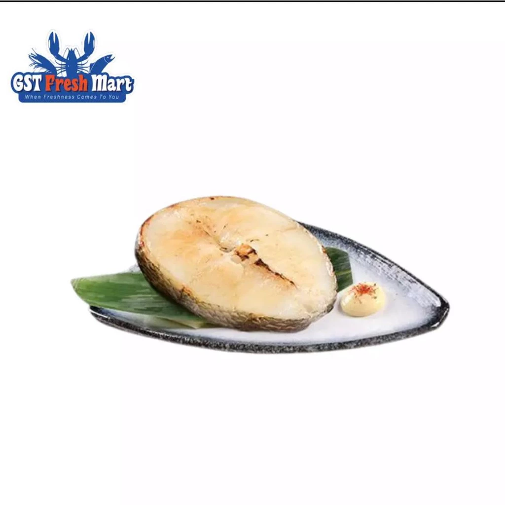 FROZEN CHILEAN COD STEAK (4PCS) 500GM/PKT (CHILEAN SEABASS) 鳕鱼切圆段 - GST FRESH MART