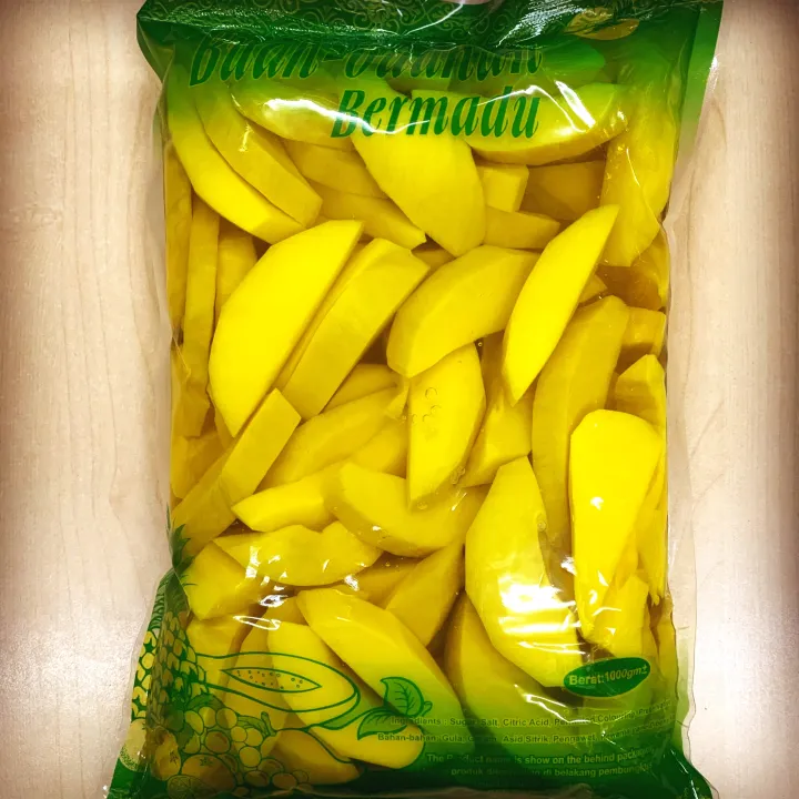 🇲🇾PEMBORONG🇲🇾JERUK MADU PADU MANGGA KUNING 黄芒果 1000GRAM (1KG)