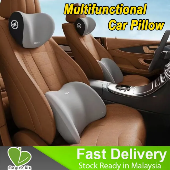 Memory Foam Car Neck Headrest Pillow Accessories Cushion Auto Seat Head Back Waist Support Protector Automobiles