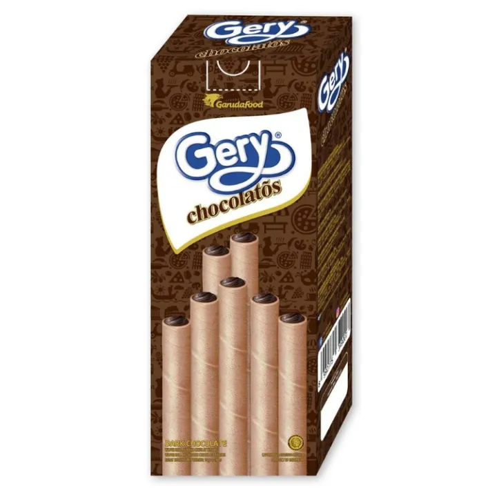 [FSC] Gery Chocolatos Wafer Roll 14/12gm*10stick