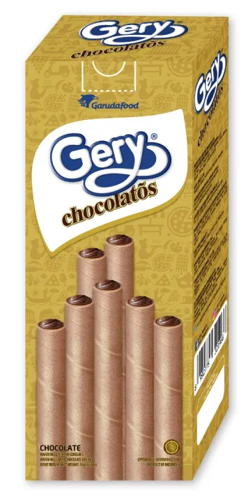[FSC] Gery Chocolatos Wafer Roll 14/12gm*10stick