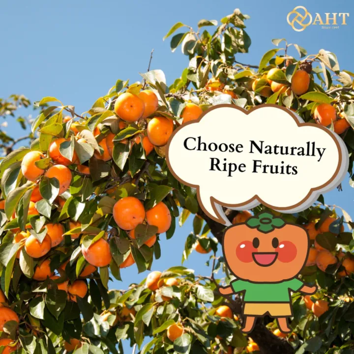 AHT Dried Korea Persimmon 500g Ready to eat Dried Fruit Healthy Snack 安辉堂 精选韩国水晶柿饼 水果干 健康零食 柿饼干HALAL Muslim Friendly