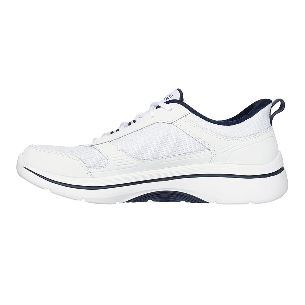 Skechers Men Slip-ins GOwalk Arch Fit 2.0 Seared Walking Shoes - 216650-WNV Kasut Sneaker, Casual, Lelaki
